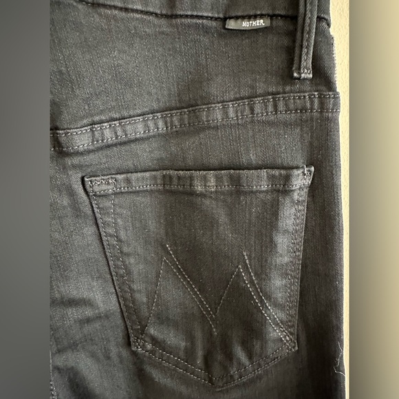 MOTHER - Denim Rascal Ankle Fray in Guilty Flash - Picture 5 of 7